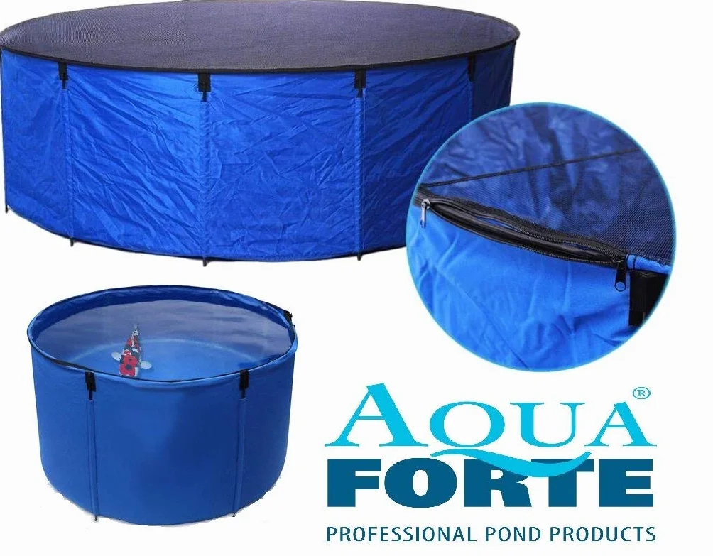 AquaForte flexi bowl Ã˜ 120 x H 60 + Koi Umsetzschlauch Ã˜ 30 Cm