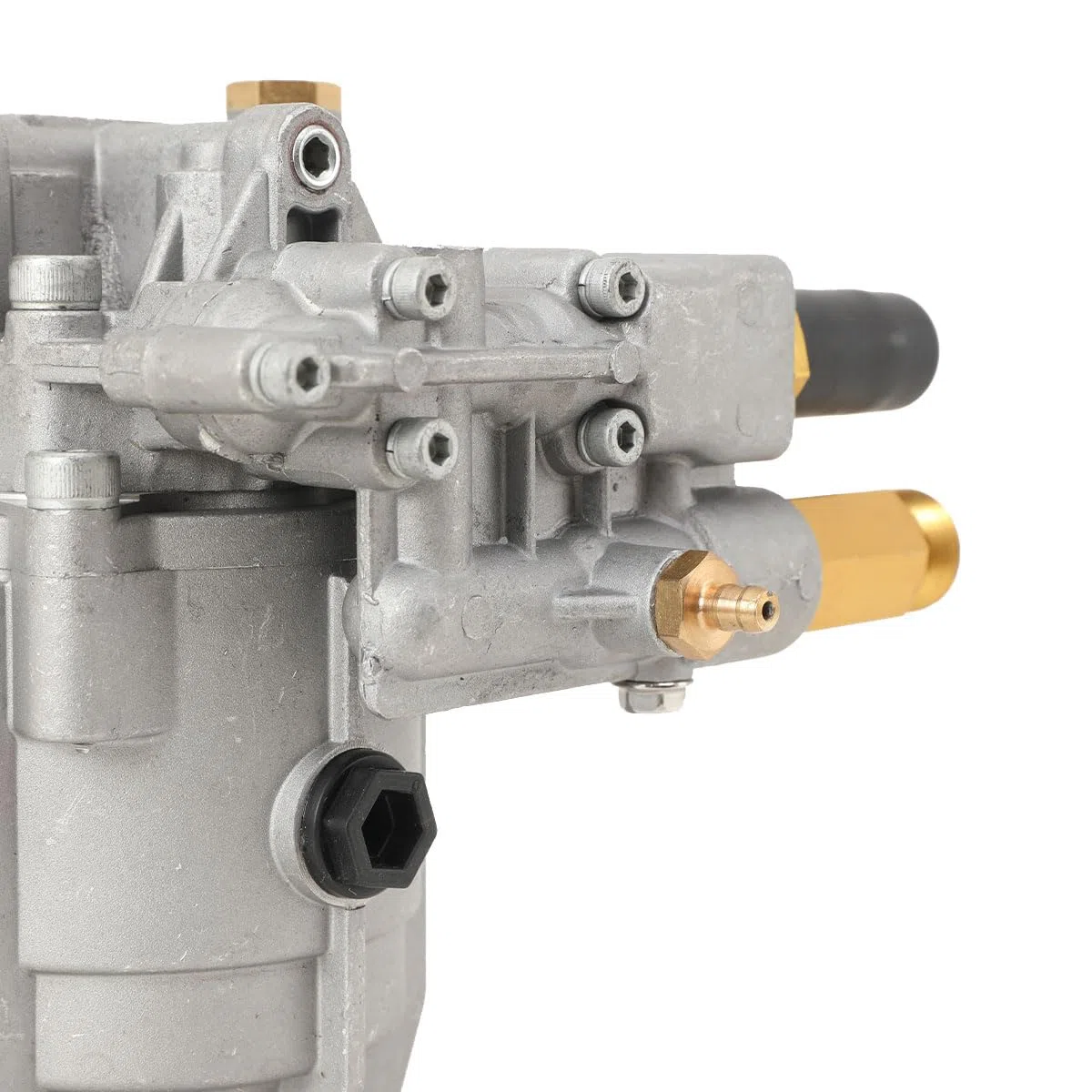 3000PSI Hochdruckreiniger-Pumpe, 14mm Schaft, 2,4 GPM Ersatzpumpe, 3/4 Zoll Horizontalwellen-Kurbelwellenmotor für Simpson