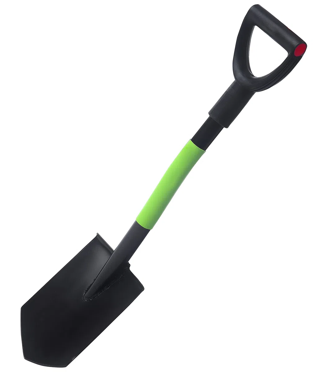Garronda Spaten Garten nützliches Garten Zubehör für Pflanzen und Gartenarbeit Länge: 78 cm GD-0001 (Schaufel aus Metall mit Metallschaft)
