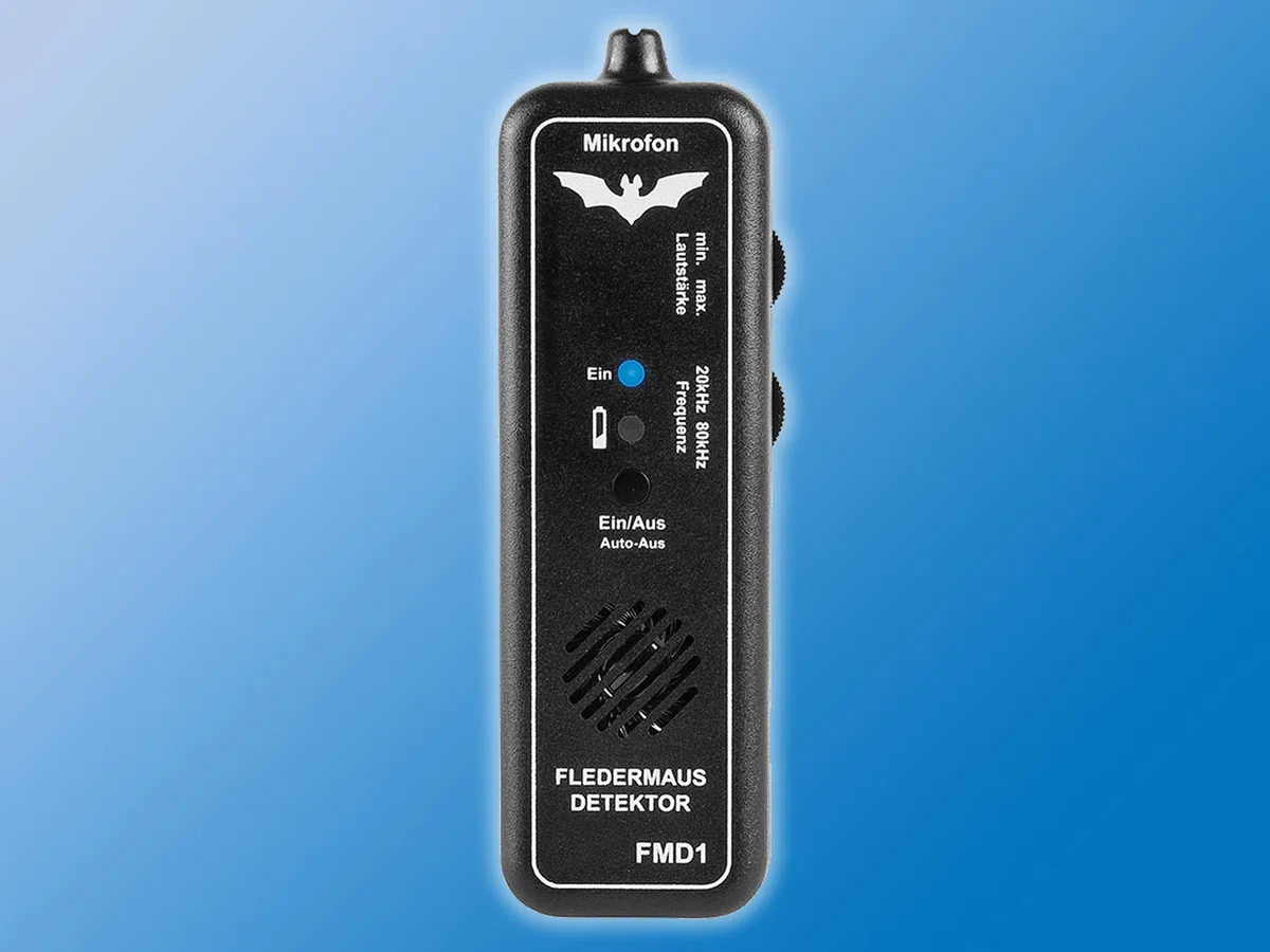 Fledermaus Detektor FMD1 Schwarz Ultraschalldetektor 20-80kHz Fertiggerät