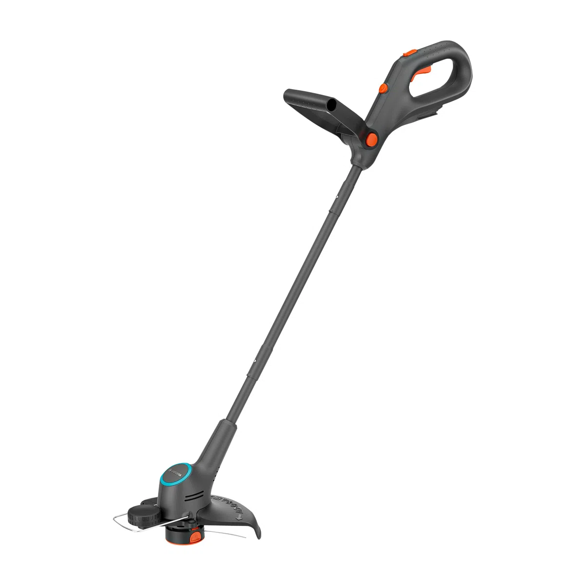 Gardena Akku-Rasentrimmer EasyTrim 25/18V P4A Solo: Leichtgewicht, Kantenschnitt, Teleskopgriff, Ergonomisch, Kabellos (14704-55)