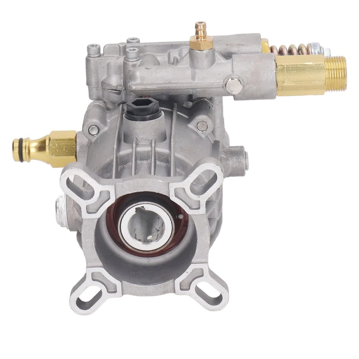Hochdruckreinigerpumpe 2610–3000 PSI 2,2–2,4 GPM für 3/4 Zoll horizontale Welle, Druckguss-Aluminium-Doppeldichtungssystem für DXPW3025