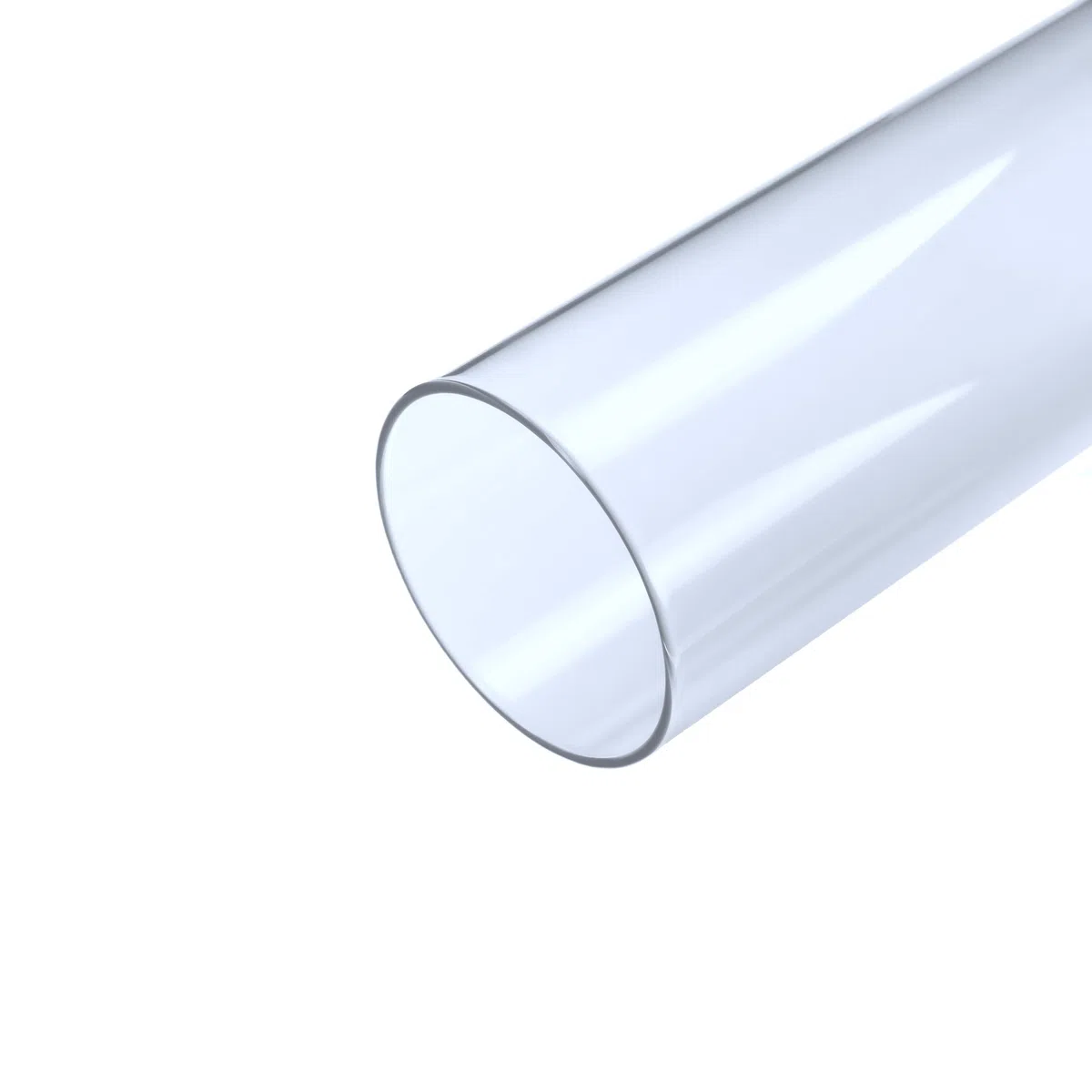 APANA - Glasröhre Glas Tube Feuerrohr hitzebeständig bis 450°C Heizpilz Bellamente Länge 1120 mm Durchmesser 98 mm