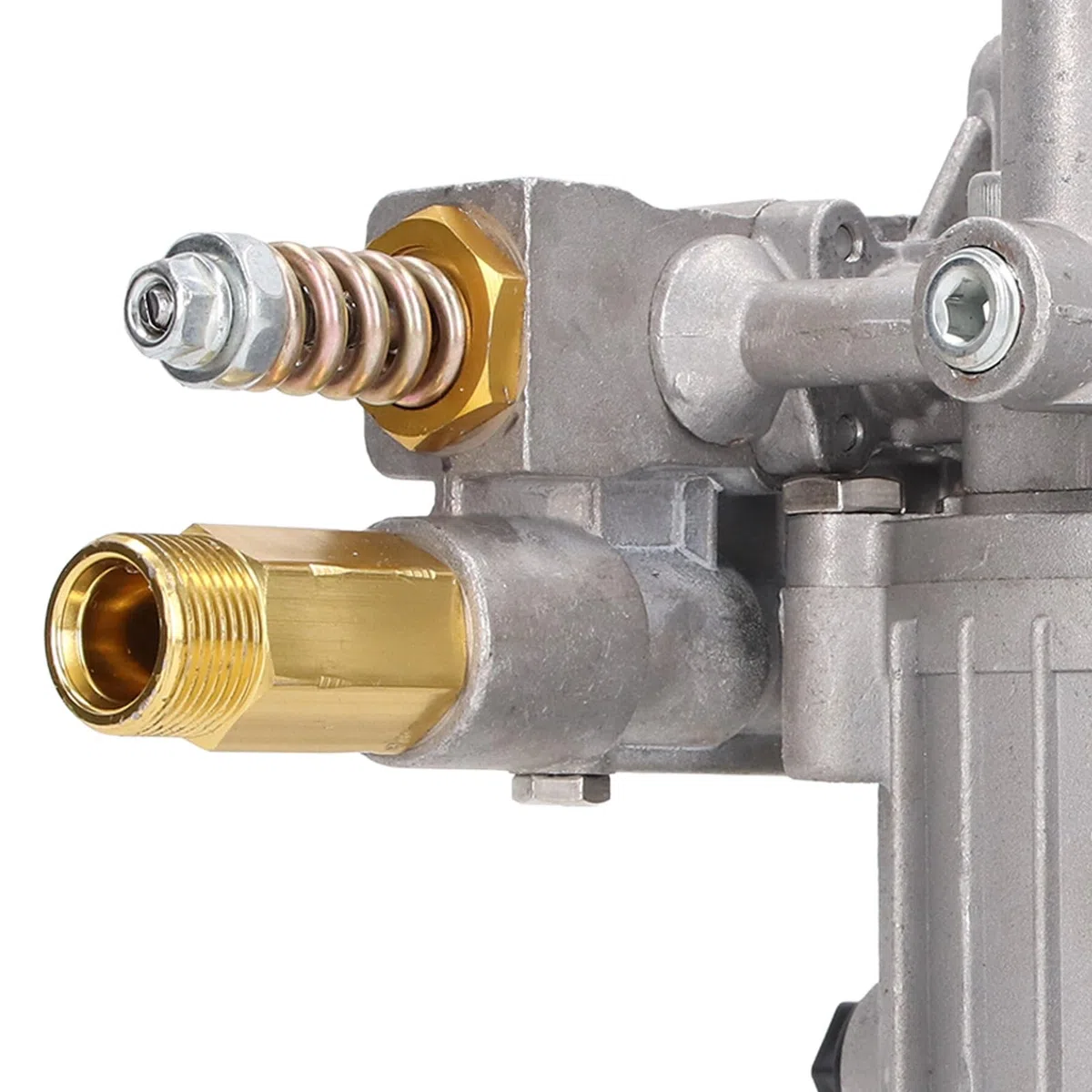 Hochdruckreiniger Pumpe aus Aluminiumguss, rost- und oxidationsbeständig Laugenpumpe Pumpe Ablaufpumpe Waschmaschine für vielfältige Reinigungsarbeiten
