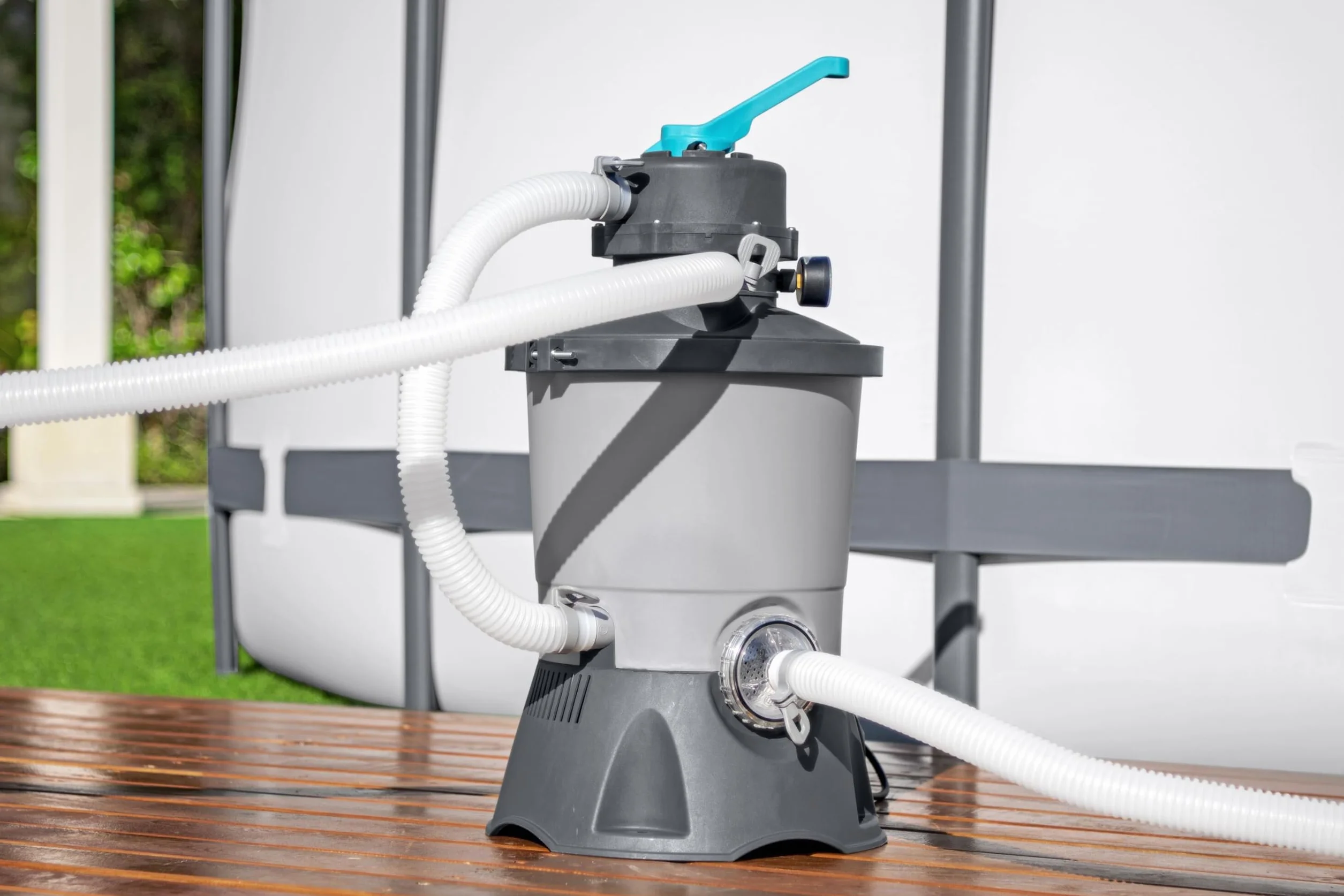 Bestway 58515-7 Sandfilterpumpe 3596 L, grau