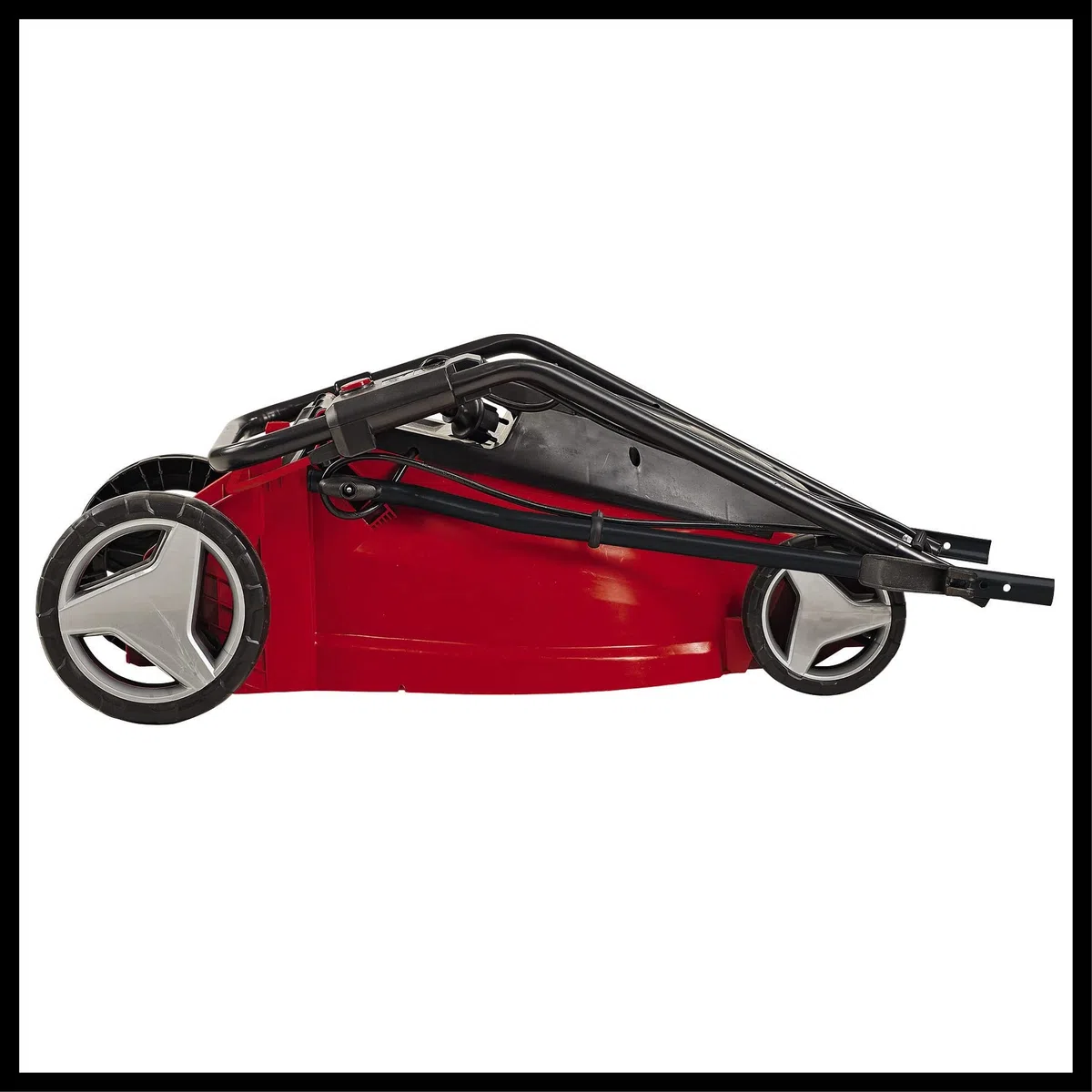 Einhell Elektro-Rasenmäher GC-EM 1500/36 (1500 W Carbon Power Motor, 36 cm Schnittbreite, 38 L Fangbox, für 600 m² Rasenflächen, Schnitthöhe 25-65 mm)