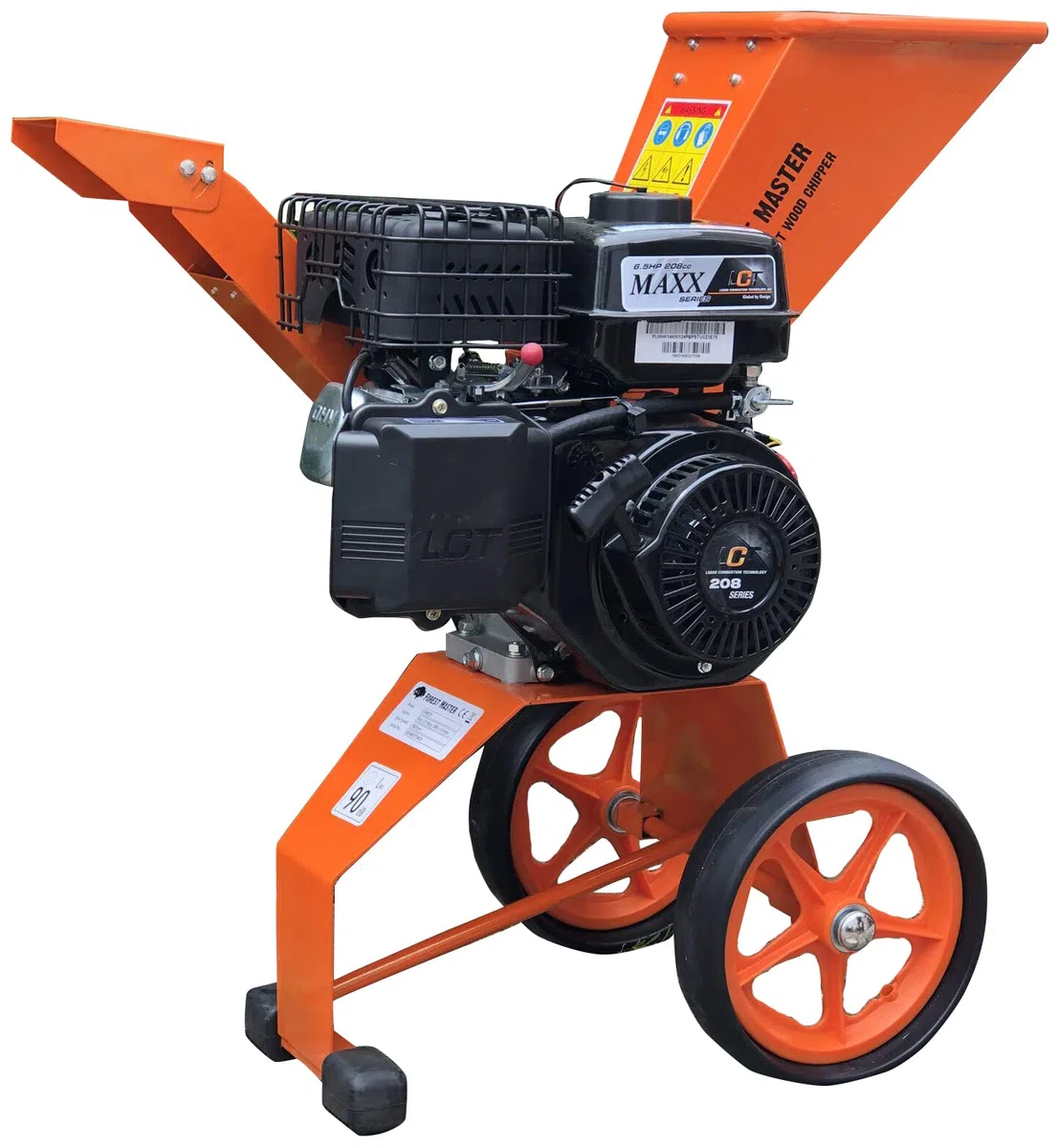 Benzin Häcksler 6 PS 4-Takt Motor 208 CCM AST Laub Holz Garten-Häcksler Garten-Schredder Motor-Häcksler Trommelhäcksler