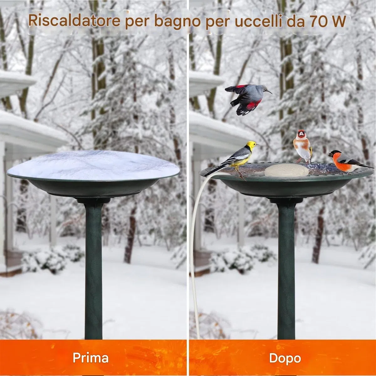 Wannenheizung Für Den Winter - Deicer Für Geflügeltränke, Externer Teich Heizpaneel, Intelligente Brunnenheizung, Gartenzubehör | Strum