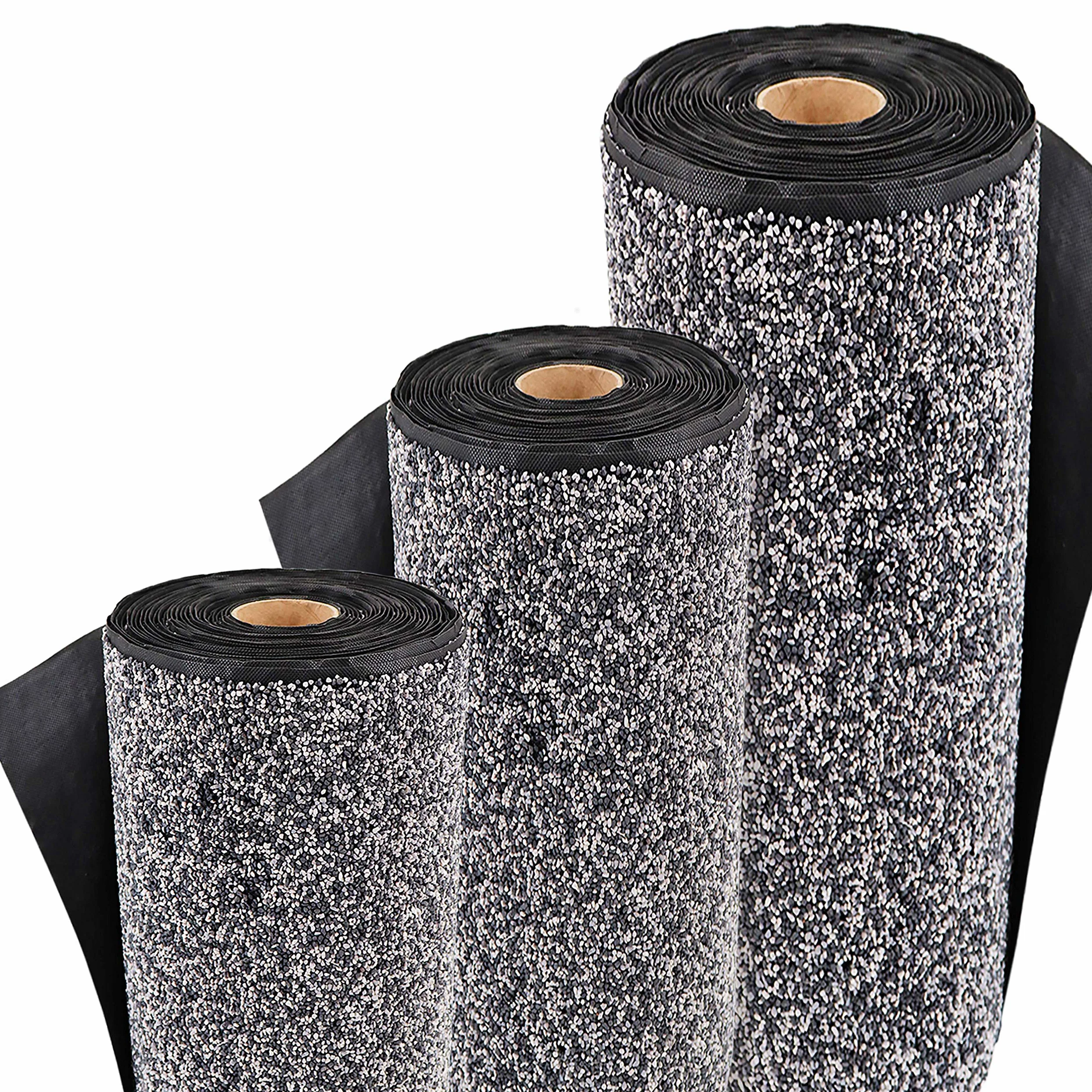 Aquagart Premium Teich Steinfolie 6m x 1m grau I Steinfolie Teich-Folie für Bachlauf Gartenteich Zubehör I Epdm-Folie Stein-Matte Teichrand Teichzubehör I Kiesfolie