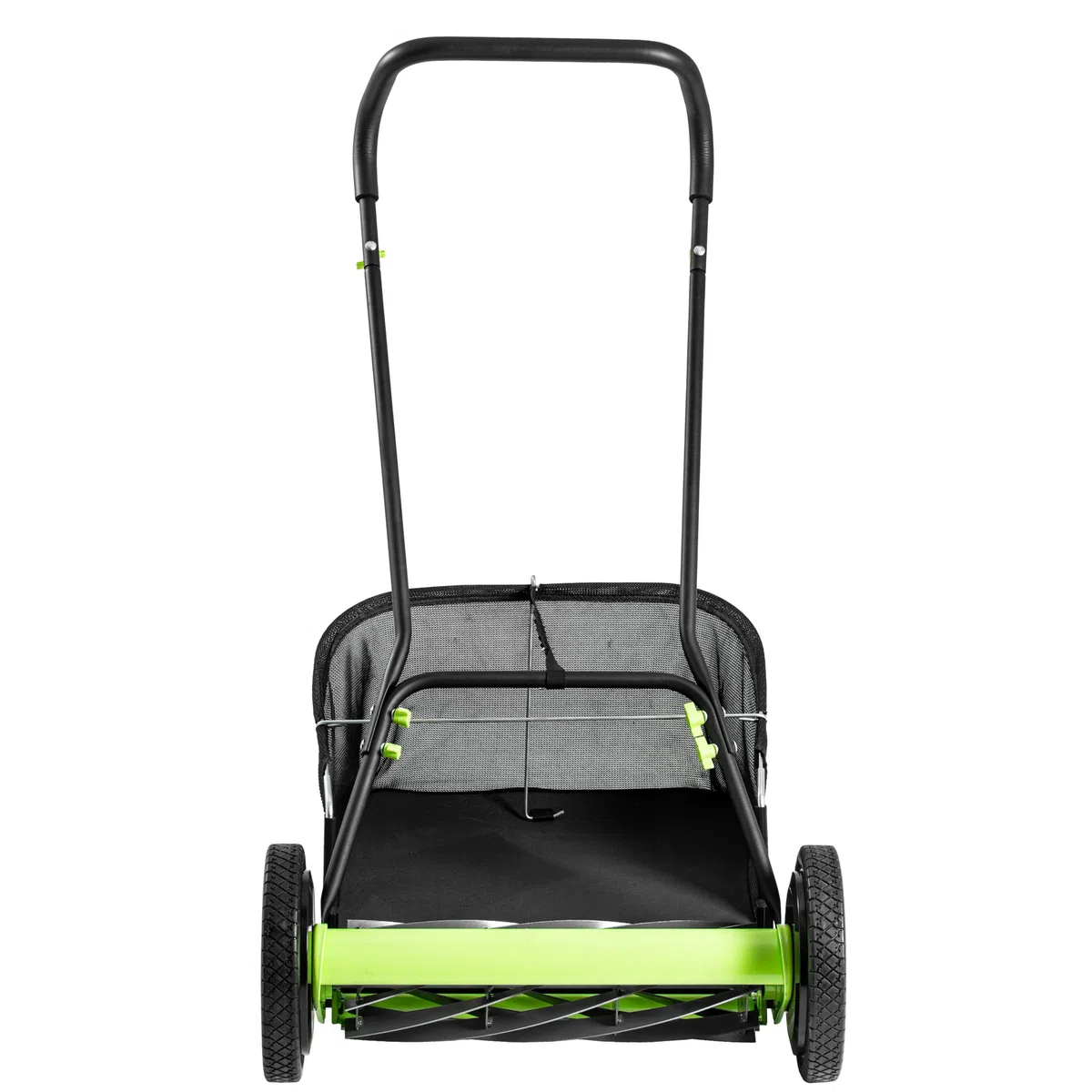 Earthwise Spindelmäher 918-18EWG - 18" mit Fangkorb mit 9 Messern, Schwarz