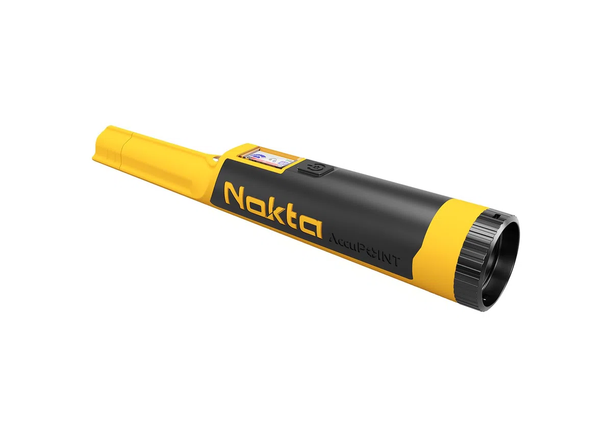 Nokta AccuPOINT Metalldetektor Pinpointer, wasserdichter Metalldetektor Zauberstab mit farbigem LCD-Bildschirm und erweiterte Diskriminierung