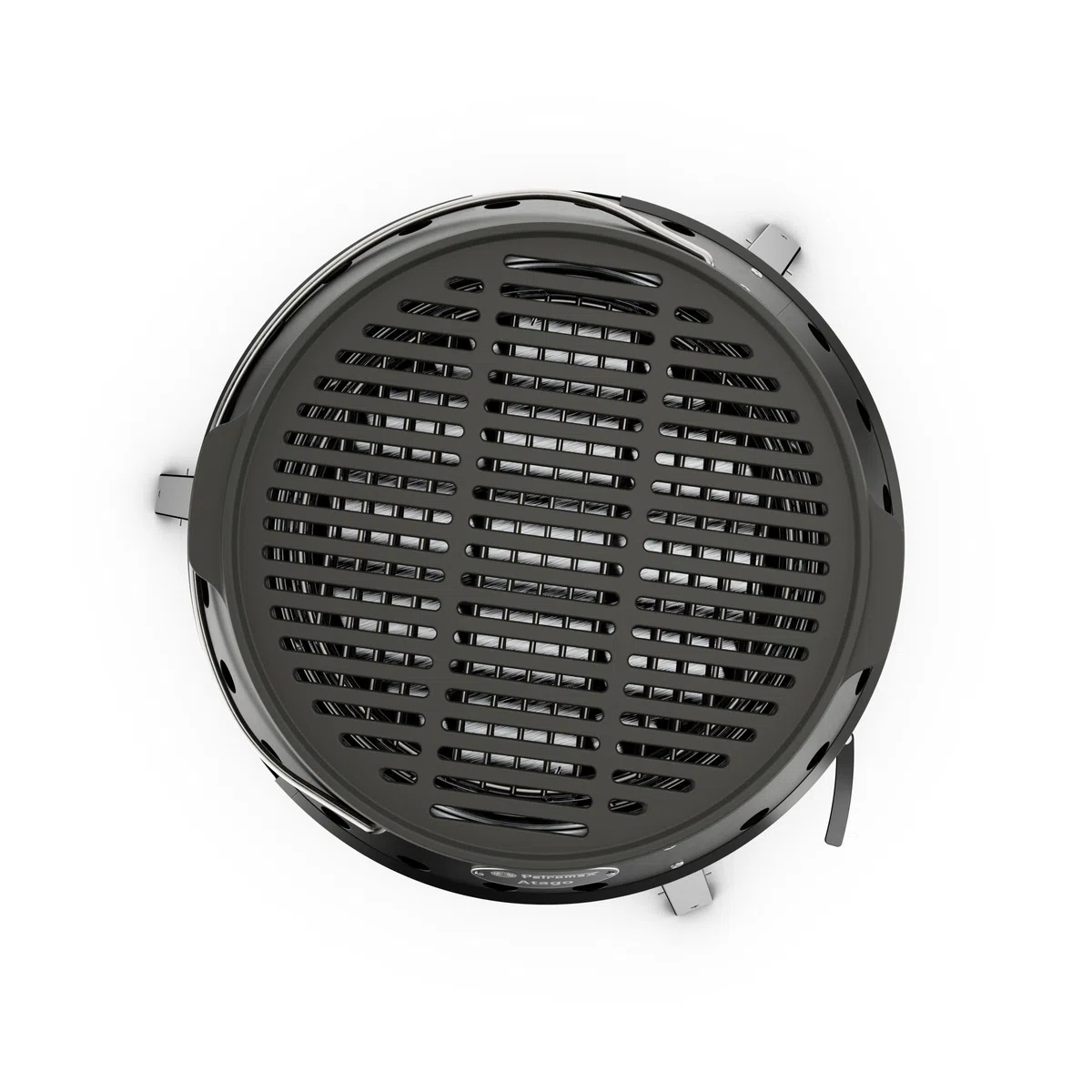 Petromax Atago Black Edition – 4-in-1 Mobiler Grill, Feuerschale, Ofen & Herd | In 2 Sek. einsatzbereit | Inkl. emailliertem Gussgrillrost | Klappbar & Ultramobil | Mattschwarz