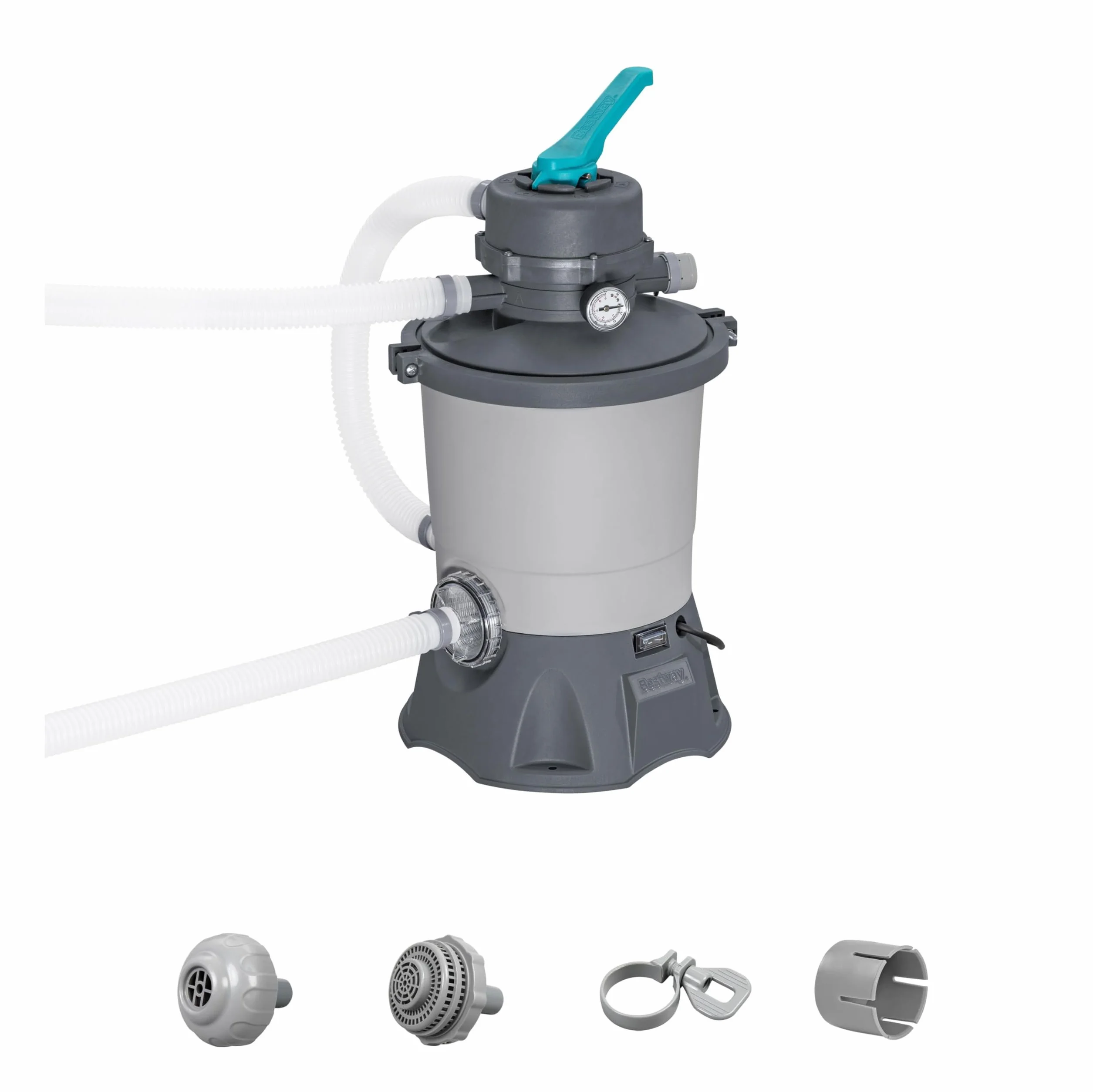 Bestway 58515-7 Sandfilterpumpe 3596 L, grau
