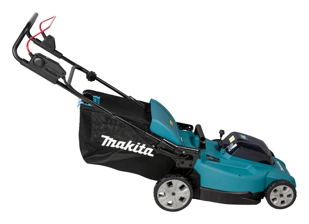Makita DLM480Z Akku-Rasenmäher 2x18V (ohne Akku, ohne Ladegerät), Petrol