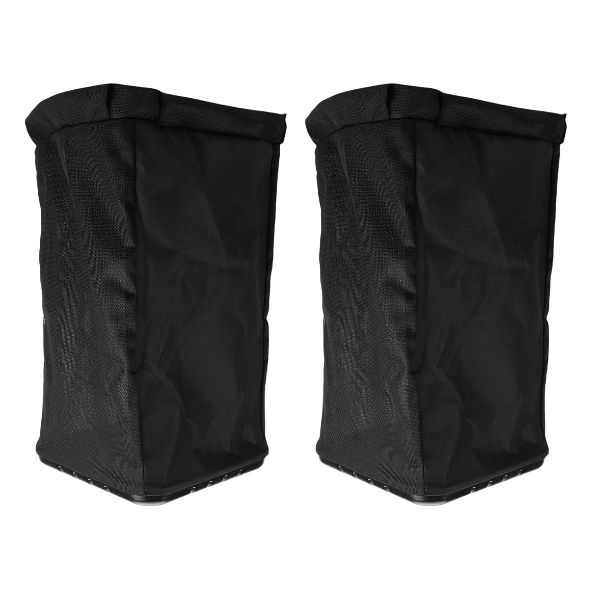 2 Stück Grassack Schwarz, Ersatz für L105 L107 L108 L110 L111 L118 L120 L130 Rasentraktoren Grasfänger AM122416 Mäherzubehör