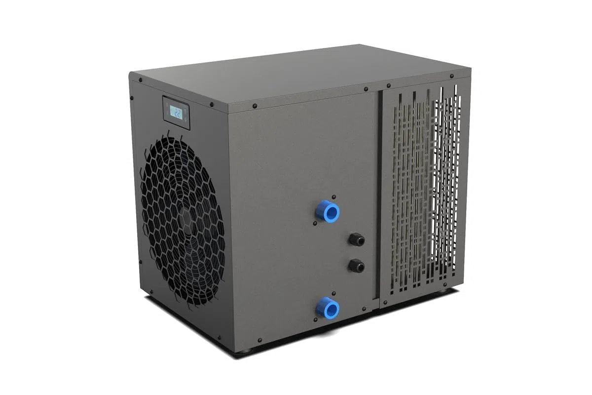 STEINBACH Wärmepumpe Silent Mini – 049310 – Inverter Wärmepumpe für Pools bis 20.000 l – Heizleistung 4.000 W, Besonders leiser Betrieb und effizient Dank Inverter-Technologie, Kabelgebunden