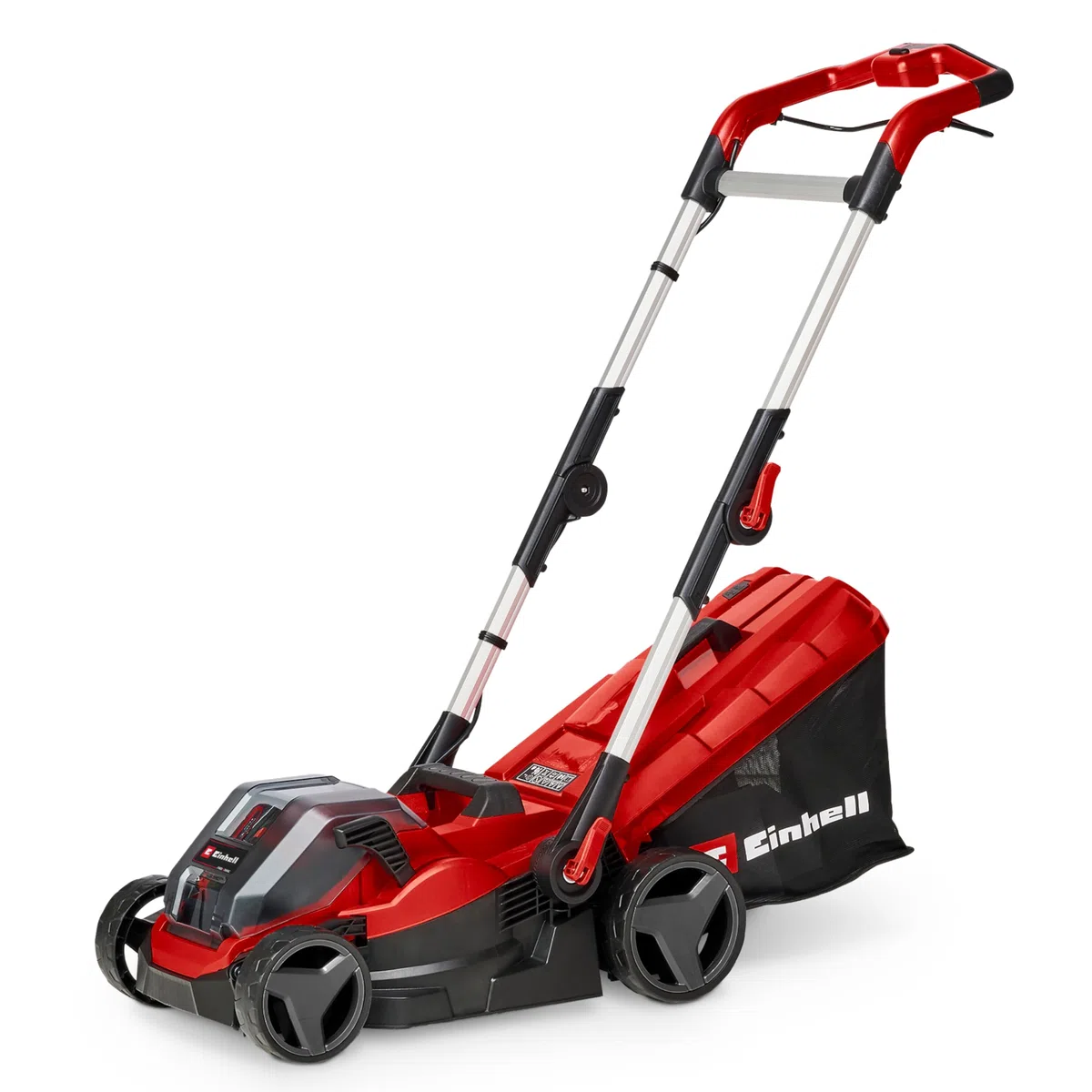 Einhell Akku-Rasenmäher GE-cm 36/34-1 Li-Solo Power X-Change (36 V, 34 cm Schnittbreite, bis 200 m², 30L Grasfangkorb, 25-65 mm Schnitthöhe, ohne Akku)