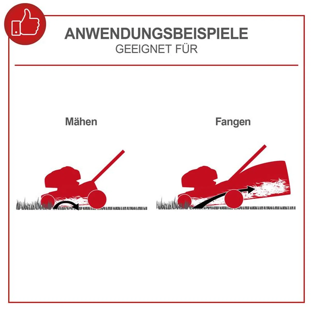 Scheppach Rasenmäher RM420 | 3in1-3,4PS | Schnittbreite 420mm | 45L Fangkorb | Schnitthöhenverstellung 25-75 mm | inkl. Motoröl