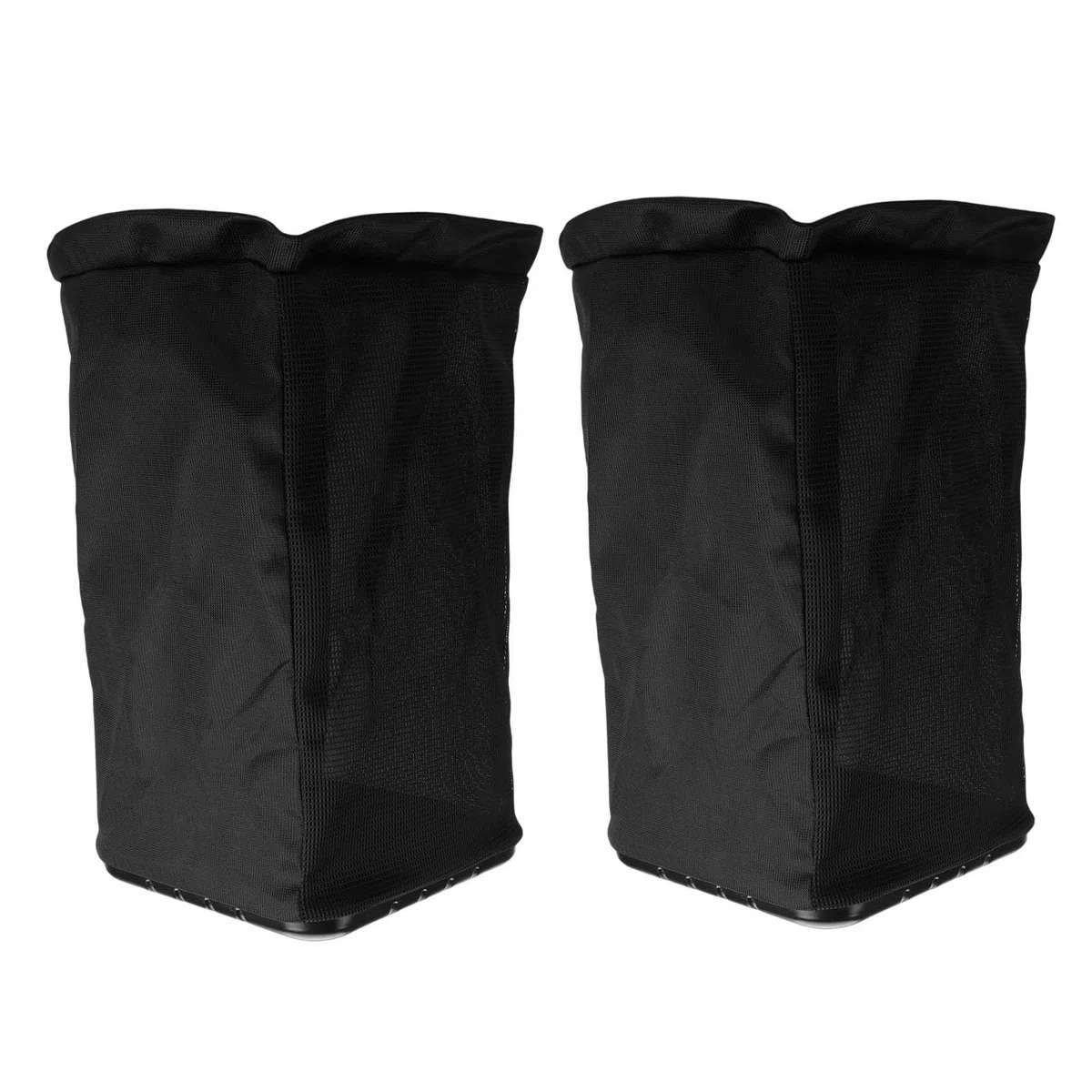 2 Stück Grassack Schwarz, Ersatz für L105 L107 L108 L110 L111 L118 L120 L130 Rasentraktoren Grasfänger AM122416 Mäherzubehör