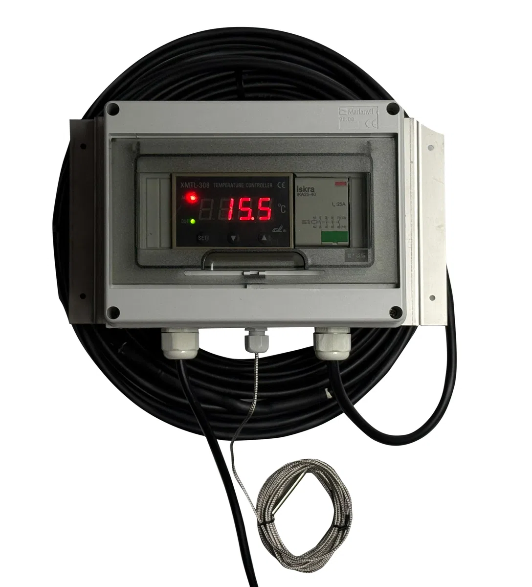 Digitale Profi Teichheizung IKH Koi- Teichheizkabel 2100Watt | für 58.000-70.000 Liter Volumen
