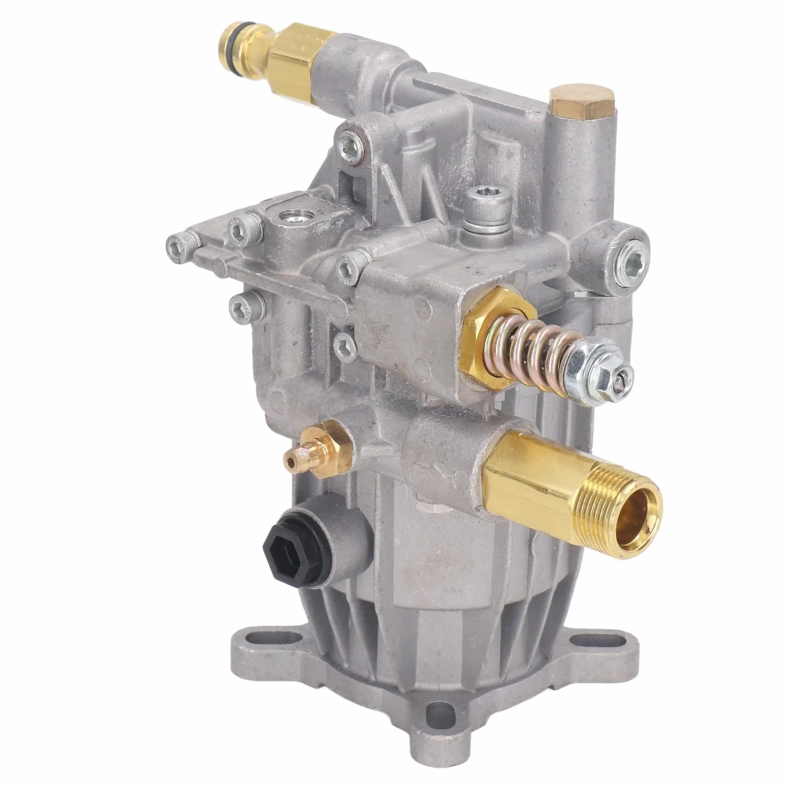 Hochdruckreinigerpumpe 2610–3000 PSI 2,2–2,4 GPM für 3/4 Zoll horizontale Welle, Druckguss-Aluminium-Doppeldichtungssystem für DXPW3025