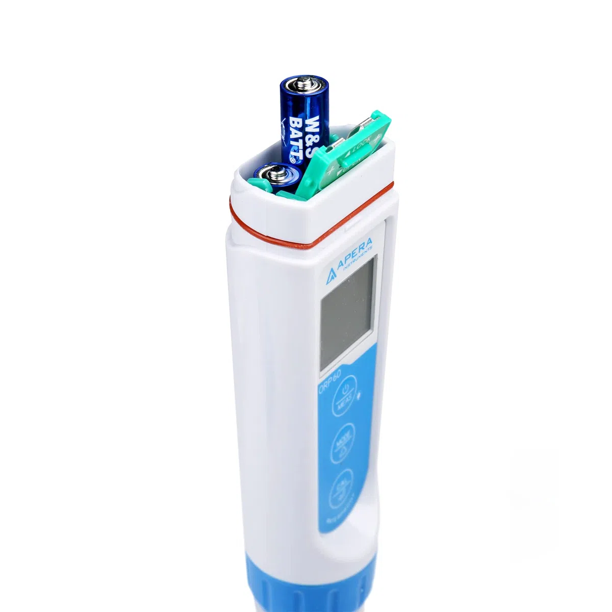 Apera Instruments PH60 Premium pH-Meter (Genauigkeit pH ±0,01, Messbereich pH -2,0-14,0, austauschbare Elektrode, wasserfest, Temperaturanzeige), AI311, Standard Glaselektrode