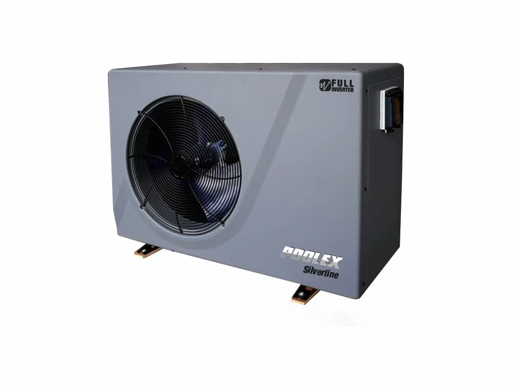 POOLEX - PC-SLP070N Silverline Inverter 70 - Leise Pool-Wärmepumpe - Für alle Pools - Multifre­quenz-Kompressor und WiFi-Technologie - 7 kW - Poolvolumen 30–45 m³