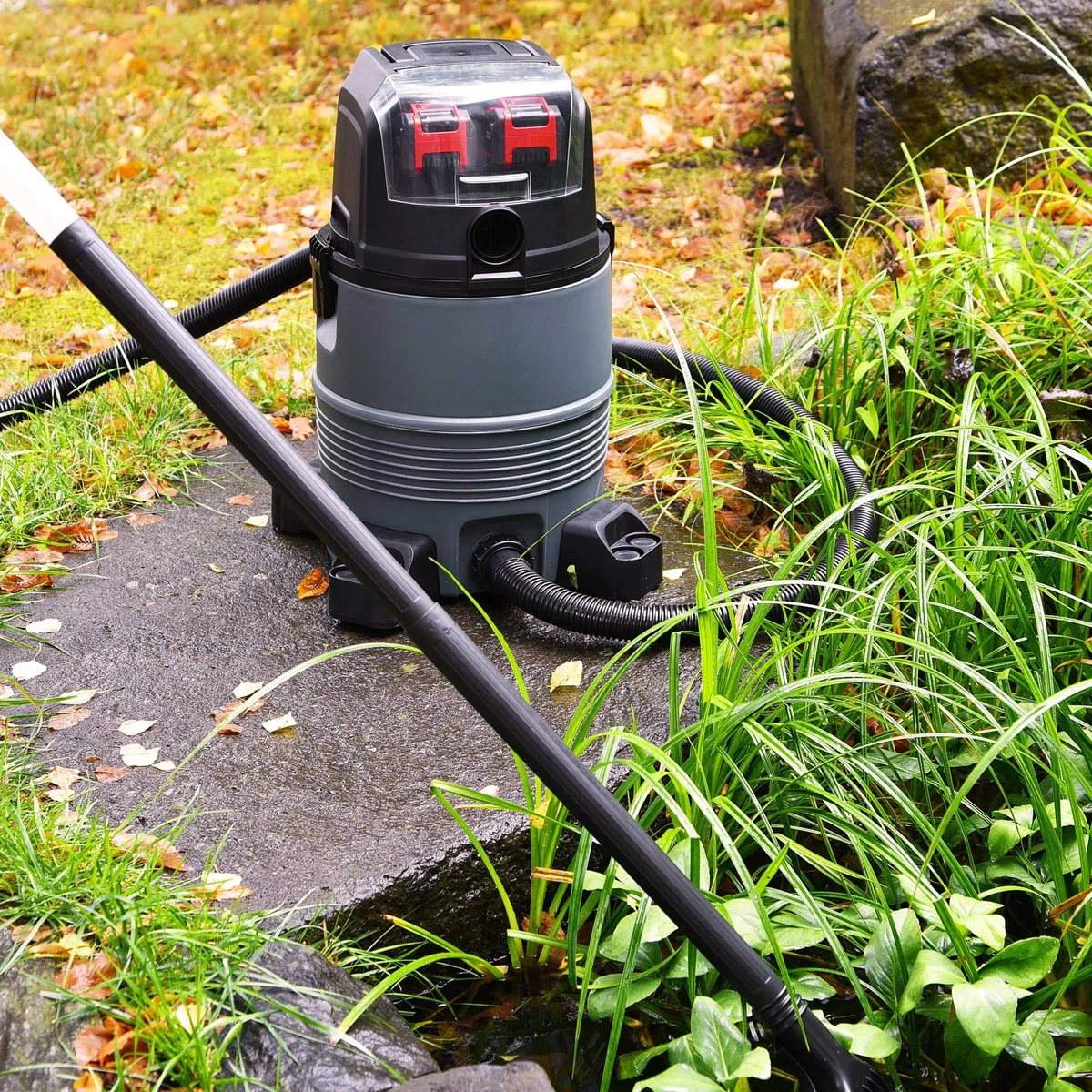Heissner Akku Teichschlammsauger Power-X-Change, 36V, 500W, 35L