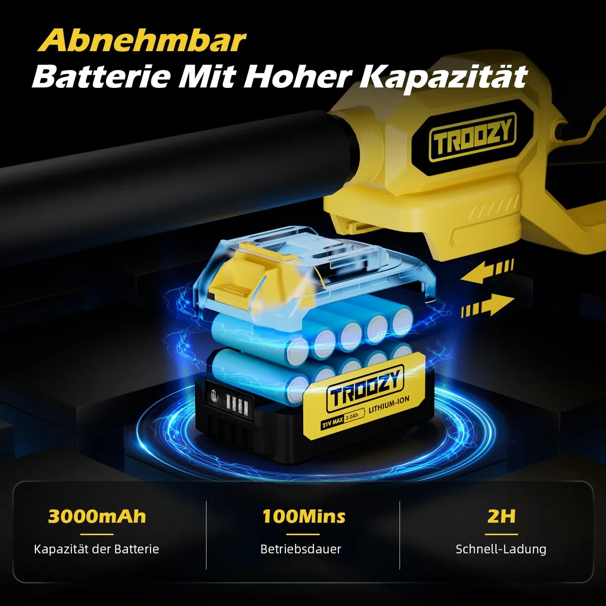 Mini Kettensäge 2-IN-1 Hochentaster, Akku 3000mAh Bis Zu 100min, Brushless Motor, Astschere Teleskop Elektro (6Zoll/15cm, 21V, bis 4,57m), Mit 9 Neigung, Elektrische Astsäge Mit Teleskopstiel